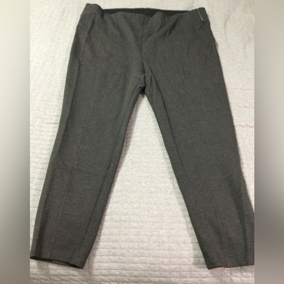 Old Navy Extra High-Waisted Stevie Skinny Pants Dark Heather Gray Size 3X NWOT - Picture 1 of 6